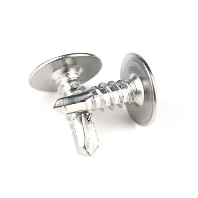 410 Stainless Steel Truss Wafer Phillips Head Self Drilling Screws for Electric Appliance