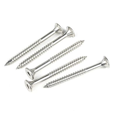 304 Stainless Steel Hexagon Socket Hardware Screw 75mm for Timber Construction Building