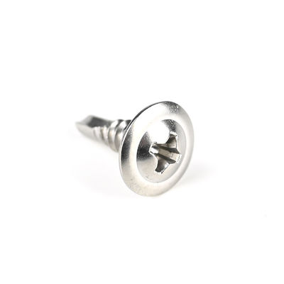 410 Stainless Steel Truss Wafer Phillips Head Self Drilling Screws for Electric Appliance