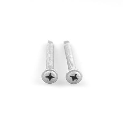 Stainless Steel Pan Wafer Head Self Drilling Screw A2 Phillips 304 Bi-Metal 5.5x60