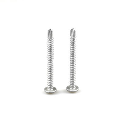 Stainless Steel Pan Wafer Head Self Drilling Screw A2 Phillips 304 Bi-Metal 5.5x60