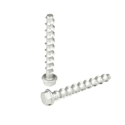 Mechanical Self-Drilling Anchor Bolt Hex Flange Concrete Bolt M8 for Heavy Duty 410 SS