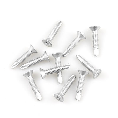 Sus410 Sus316 Cabri Screw Terrace Bi Metal A4 Ruspert Flat Head Self Drilling Screw St4.8