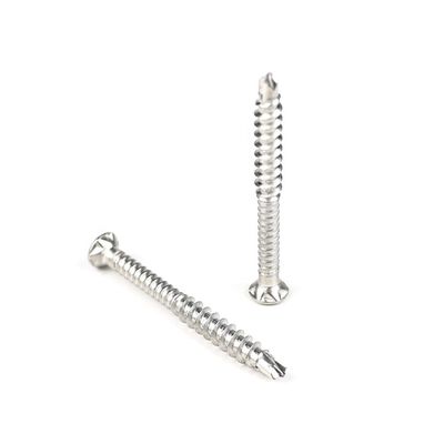 Steel Structure Self-Drilling Screws with Metric Measurements and Oval Head Torx