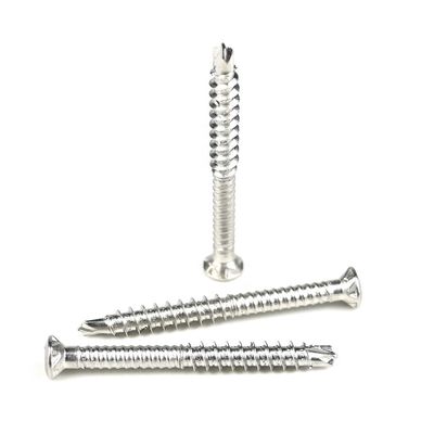 Steel Structure Self-Drilling Screws with Metric Measurements and Oval Head Torx