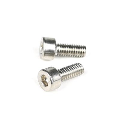 100% QC Tested M4 X 10mm Fillister Head Hex Socket Machine Screw for Commodity Shelf