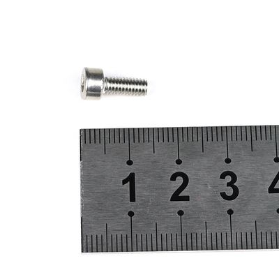 100% QC Tested M4 X 10mm Fillister Head Hex Socket Machine Screw for Commodity Shelf