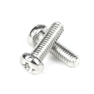 Pan Head Phillips Cross Recess Drive M3 Stainless Steel Machine Screw for Door Access