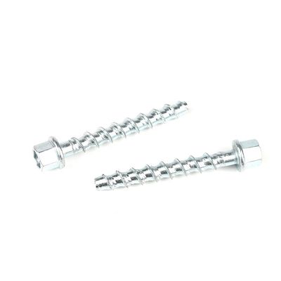 M8 Steel Hex Flange Head Vertical Concrete Threaded Rod Hanger Screw for Ceiling Fixing