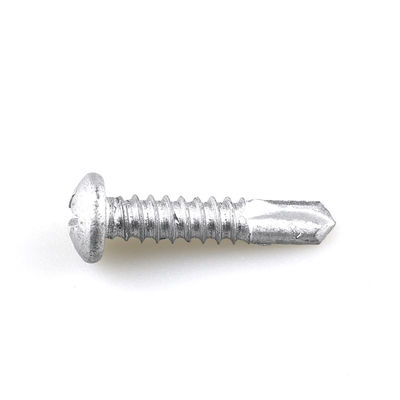 Unitek SS 304 Bi Metal Pan Head Phillips Self Drilling Screw St5.5 for Metope Fastening