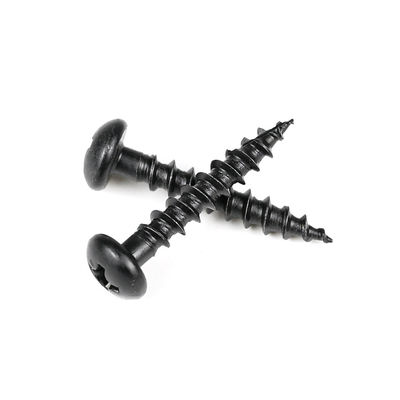 Black Finish Stainless Steel Chipboard Screw Coated Decking Customized for Customized
