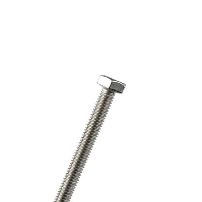 Stainless Steel A4 316 Full Thread Hex Din 933 Bolt Solar Fastener Machine Bolt M4x50