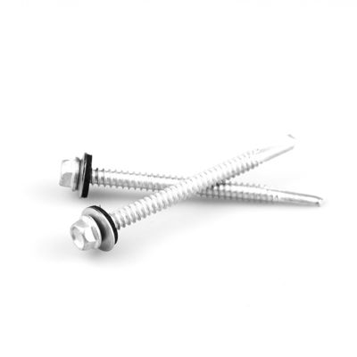 Pan Head GB Standard Tek Bi-Metal 12 Roofing Self Drilling Screw for Customization
