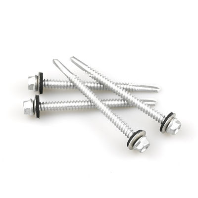 Pan Head GB Standard Tek Bi-Metal 12 Roofing Self Drilling Screw for Customization