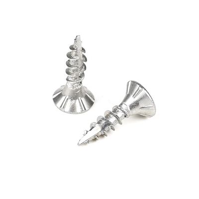 Customized Double Countersunk Head Chipboard Screws Phillips Pozidrive DIN 7505 A2 Black