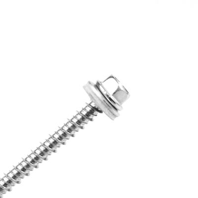 Customized Plain Finish Hex Decking Screw for Camping Star Stainless Steel Black Zinc Plate