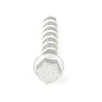 Heavy Duty Concrete Screw Bolt with ZINC Finish and 90mm Length in Metric Measurement