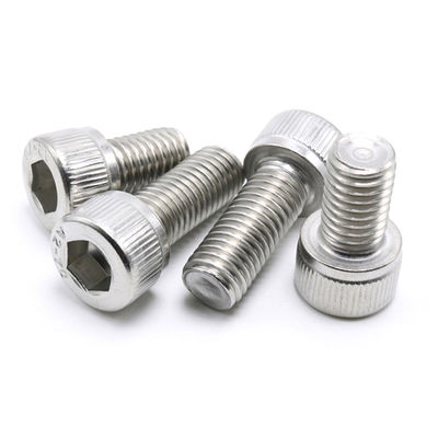 Plain Din912 Stainless Steel A2-70 Round Flat Head Bolt Socket Head Cap Bolt M2 M4 M5 M8 M10 M12 M16