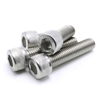 Plain Din912 Stainless Steel A2-70 Round Flat Head Bolt Socket Head Cap Bolt M2 M4 M5 M8 M10 M12 M16