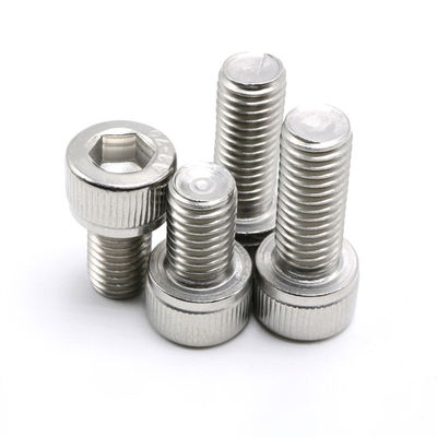 Plain Din912 Stainless Steel A2-70 Round Flat Head Bolt Socket Head Cap Bolt M2 M4 M5 M8 M10 M12 M16