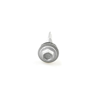 Ss304 Bimetal Drilling Screw DIN7504K Flange Hexagonal Self Drilling Self Tapping Screw With Epdm Washer