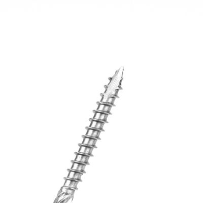 Black Zinc Plated Plain Flat Head Collated Deck Screws for Customized in ISO Standard