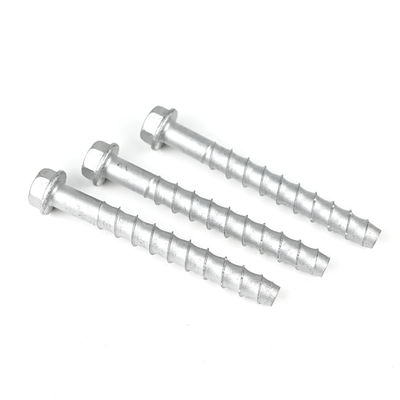 HEX Head Carbon Steel M12 125mm Self Drilling Anchor Concrete Bolt Customized Support