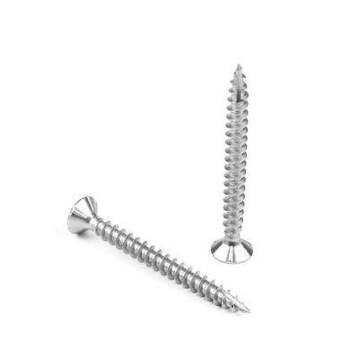 Directly Supply Double Csk Head Phillips Drive Chipboard Screws for Customization