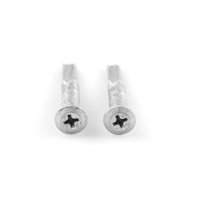 Plain Finish Stainless Steel Carbon Steel Scm435 Ruspert Tek Bi Metal Wafer Head Cross Driver Drilling Screw