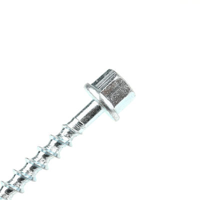Self Tapping Concrete Screws 75mm Hex Flange Thread Rod Anchor Bolt for Flat Head Style