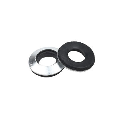 Antirust Aluminum Neoprene Backed Bonded Sealing Black Epdm Washers Composite Waterproof Gasket