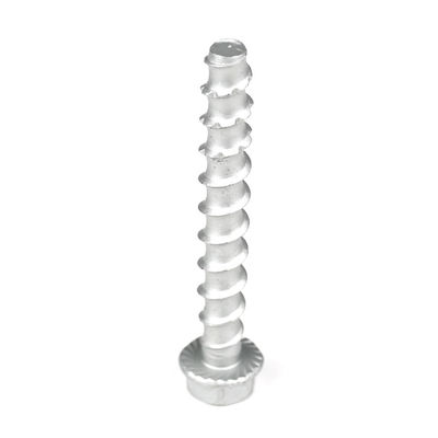 Flat Head Hex Flange Stainless Steel Masonry Concrete Screw Anchors Bolts for Facade Suspension System