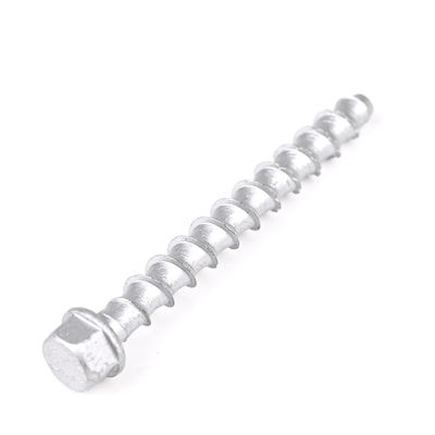 Payment term T/T Carbon Steel Hex Head Concrete Bolts Self Tapping Concrete Screw Anchors