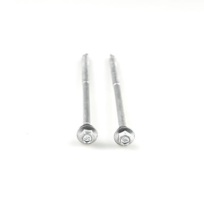 Hex Flange Bimetal Screw With Epdm Washer Metal Self Drilling Screw for Installation