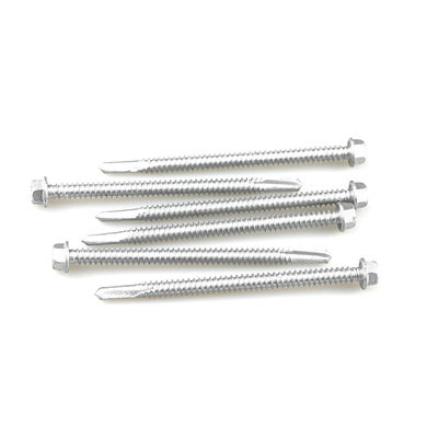ZINC PLATED Finish Self Drilling Hex Flange Sandwich Panel Screw for Roofing Solutions