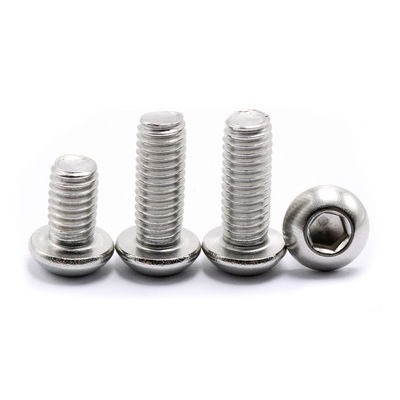 ISO 7380 A2 70 Stainless Steel Allen Bolt M6 M8 M10 Sus304 Bolt Button Head Hex Socket