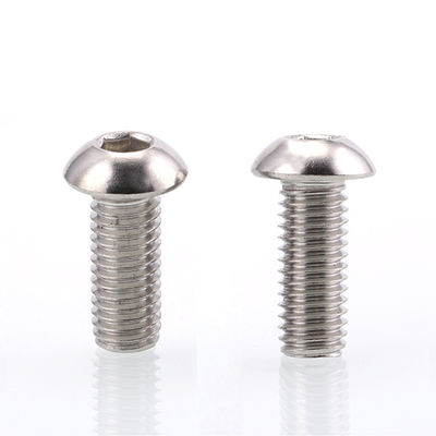 ISO 7380 A2 70 Stainless Steel Allen Bolt M6 M8 M10 Sus304 Bolt Button Head Hex Socket