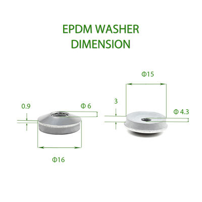 Steel EPDM Rubber Gasket Sealing Washer for Hex Head Drilling Screw Customized Support