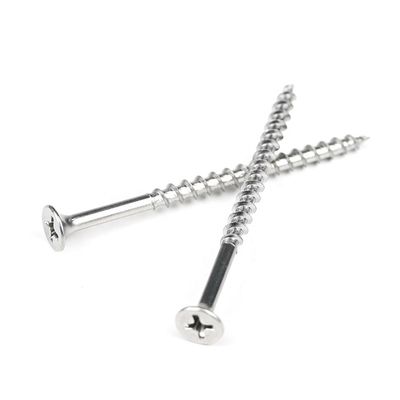 Plain Finish Cross Chipboard Screws Assortment Kit for Particle Board Installation