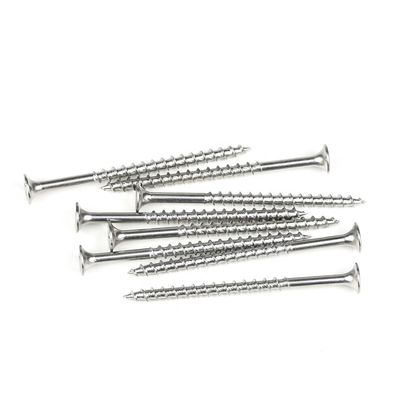 Plain Finish Cross Chipboard Screws Assortment Kit for Particle Board Installation