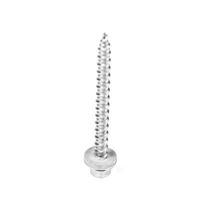 High Low Thread Torx Drive Wood Chipboard Screw with EPDM Washer 60mm 100% QC Tested