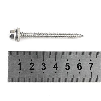 High Low Thread Torx Drive Wood Chipboard Screw with EPDM Washer 60mm 100% QC Tested