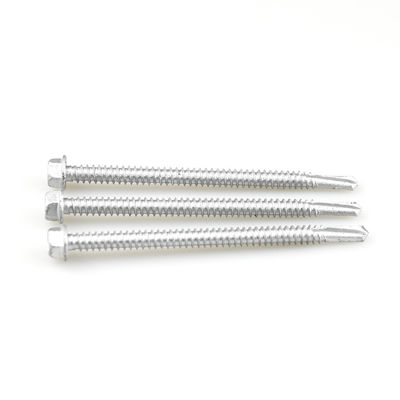 Flange Hex Head Self Drilling Self Tapping Bimetal Screws Tornillos Acero Inoxidable