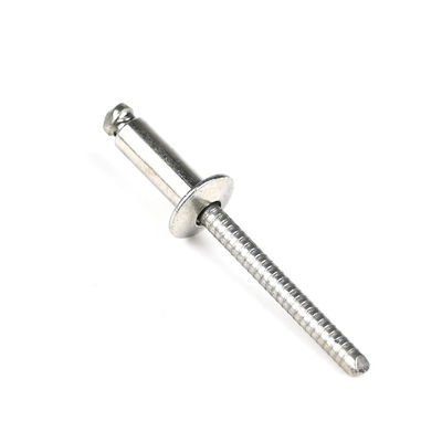 Stainless Steel Domed Flat Head Open End Blind Rivets with Bright Finish T/T Payment