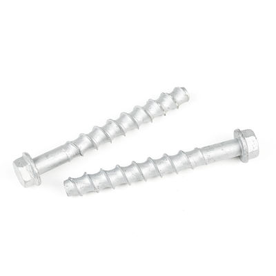 Metric Carbon Steel Hex Head Concrete Bolt M12 for GRP Structure Construct and Robust