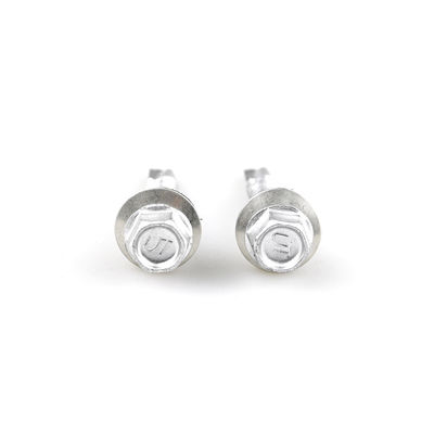 Customized Corroshield Self Drilling Hex Washer Screw with Bonded Washer Ruspert Finish