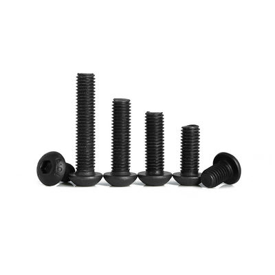 Carbon Steel Hex Bolts Grade 10.9 Bolt M8 Black Oxide Button Head Socket