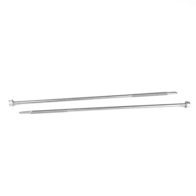 HEX 5.5x243mm Stainless Steel 410 Self-Drilling Screws with EPDM Washer Double Thread 7 Point