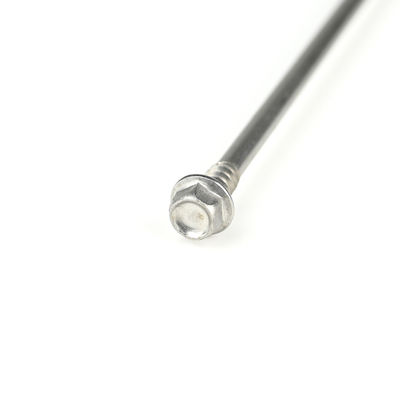 HEX 5.5x243mm Stainless Steel 410 Self-Drilling Screws with EPDM Washer Double Thread 7 Point