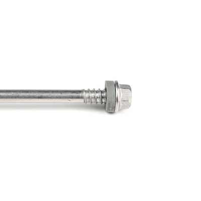 HEX 5.5x243mm Stainless Steel 410 Self-Drilling Screws with EPDM Washer Double Thread 7 Point